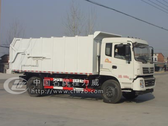 國五東風新款壓縮對接式垃圾車