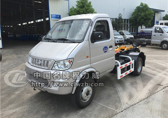 長安3-4方勾臂式垃圾車