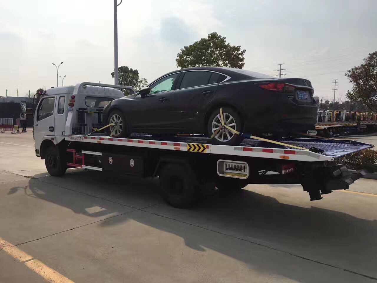 江淮駿鈴V5一拖二藍牌清障車 江淮駿鈴V5一拖二藍牌清障車