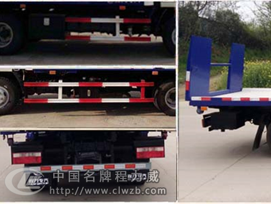 東風小凱普特藍牌平板清障車 東風小凱普特藍牌平板清障車