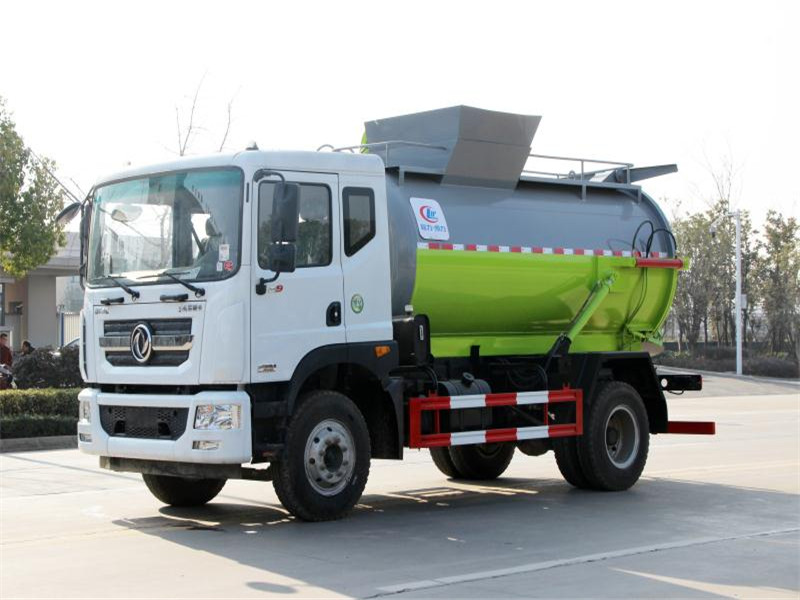 餐廚垃圾車工作效果視頻