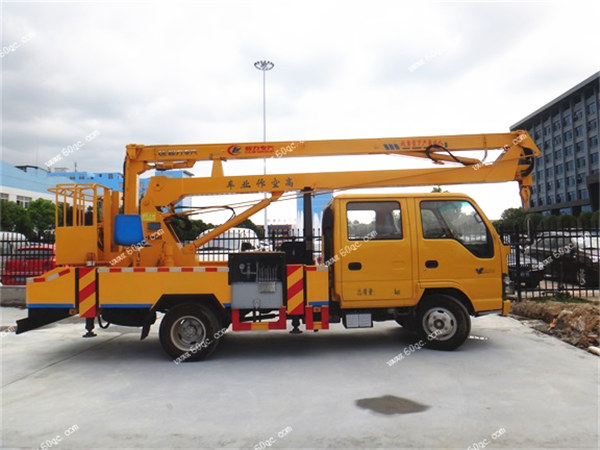 慶鈴五十鈴雙排16米高空作業(yè)車(chē) 慶鈴五十鈴雙排16米高空作業(yè)車(chē)