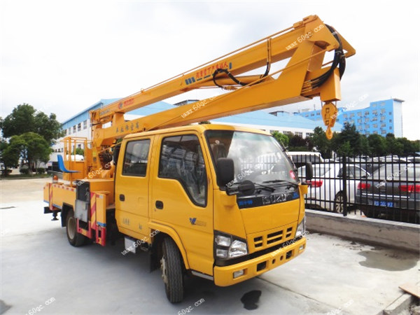 慶鈴五十鈴雙排16米高空作業(yè)車(chē) 慶鈴五十鈴雙排16米高空作業(yè)車(chē)