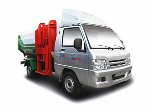 福田馭菱3方掛桶垃圾車