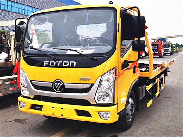 福田奧鈴速運一拖二藍(lán)牌清障車